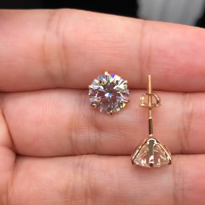 Pendientes Tera | Oro blanco