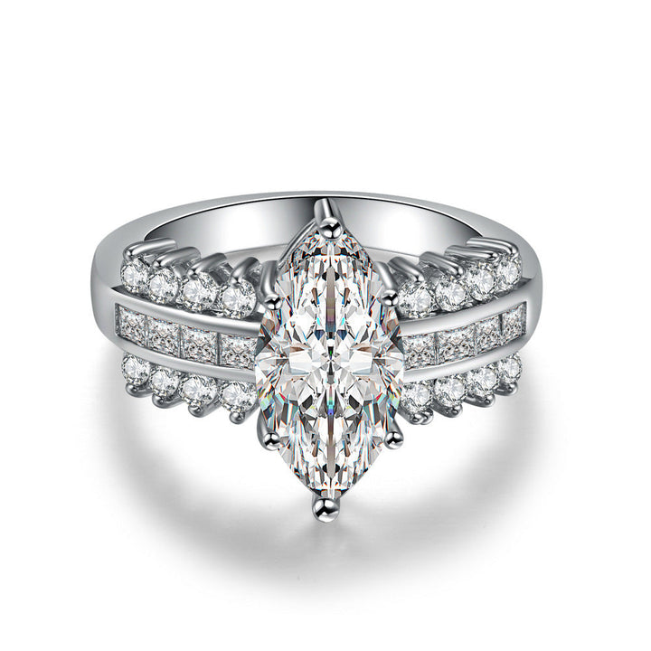 Anillo Odette Mercer | Oro Blanco