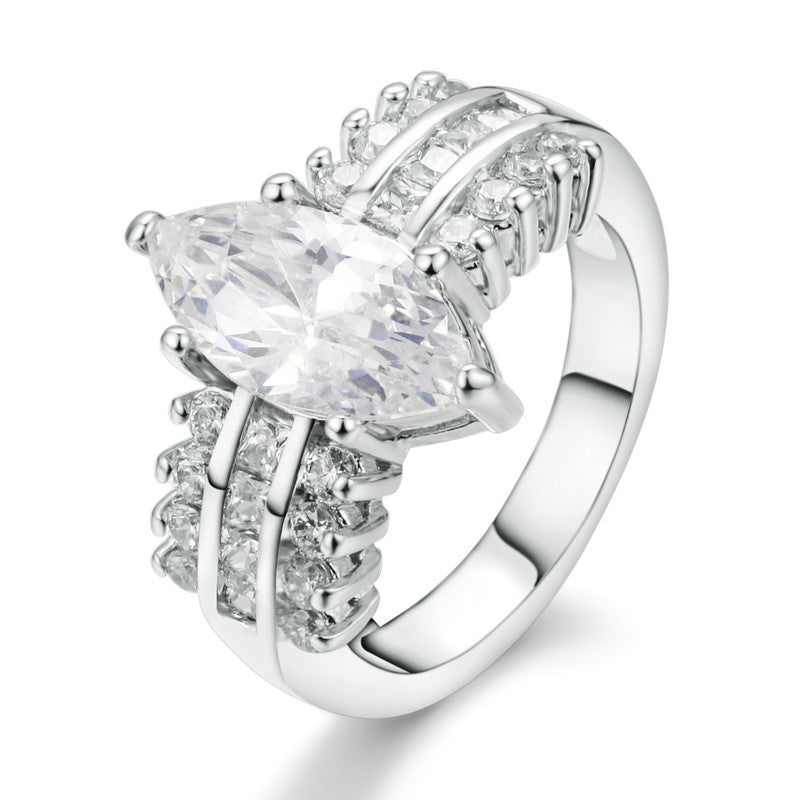 Anillo Odette Mercer | Oro Blanco