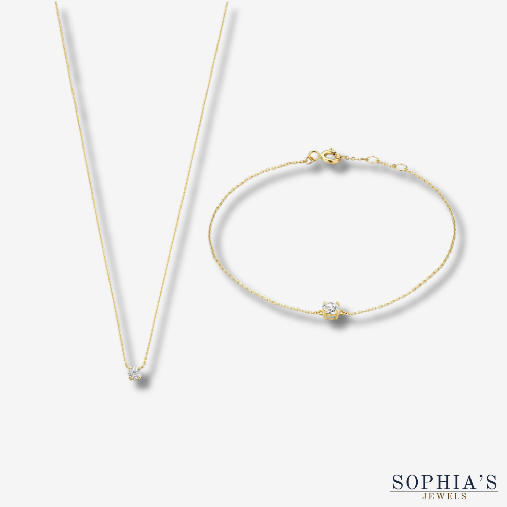 Marias-Jewels - Cléa Moissanite Stone Set