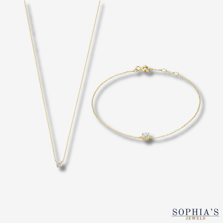 Marias-Jewels - Cléa Moissanite Stone Set