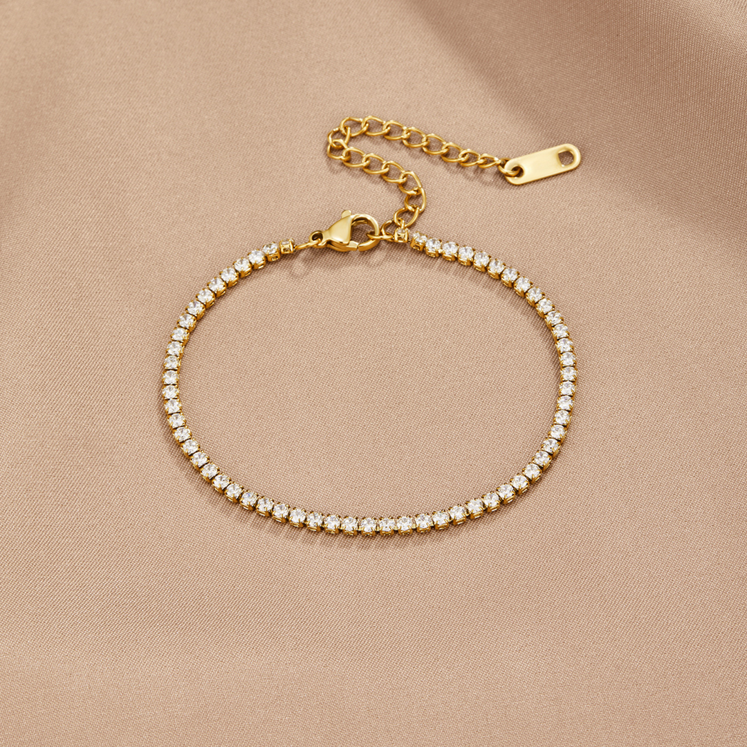 Pulsera de Tenis Cordelia Gold