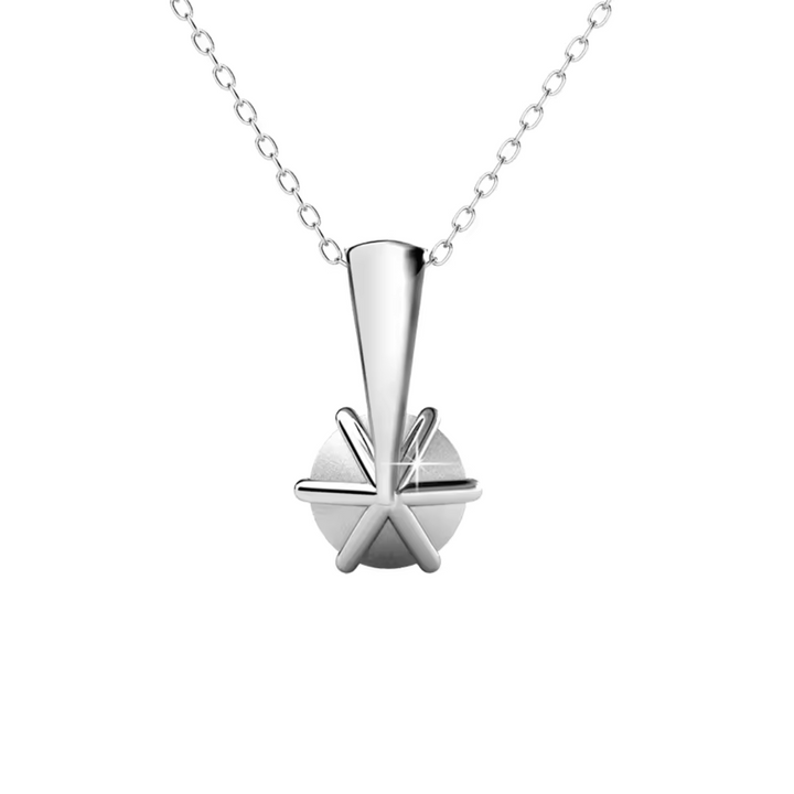 Collar con colgante de cristal