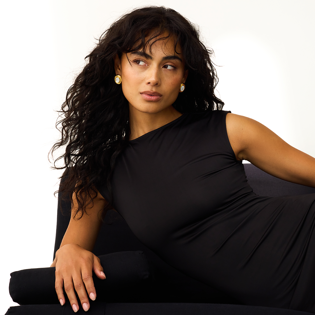 Pendientes de Perlas Giselle | Oro