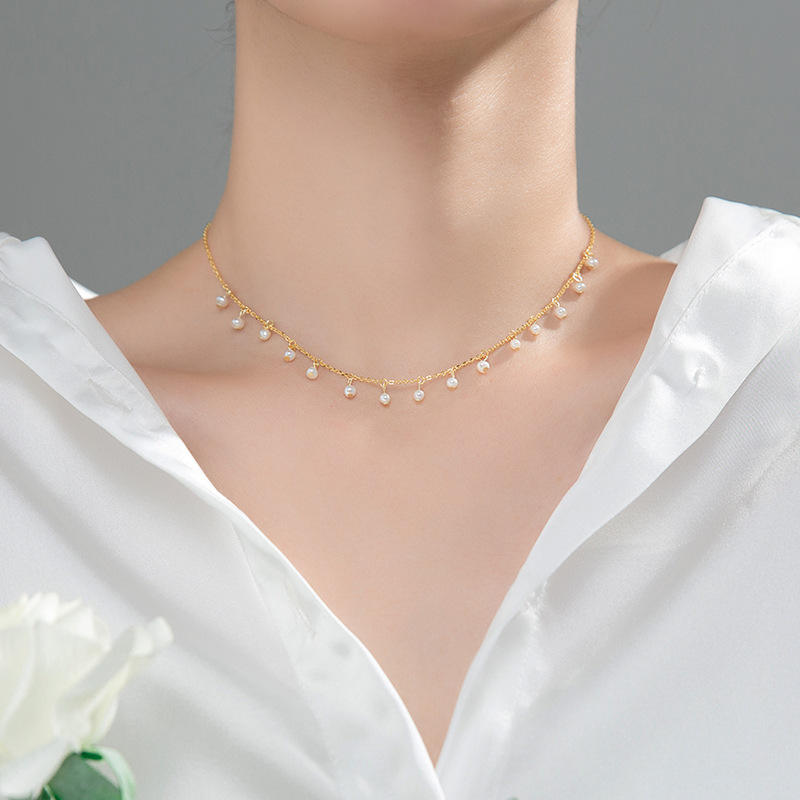 Collar de perlas barrocas