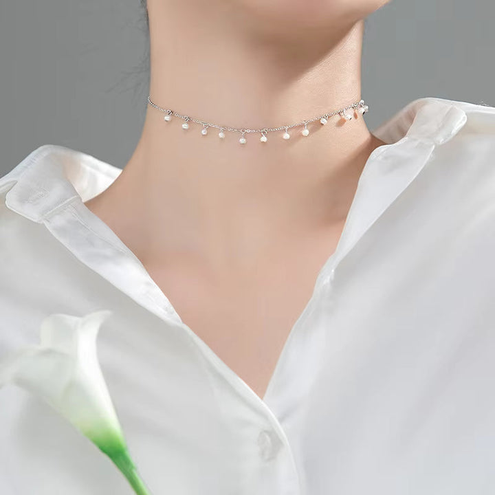 Collar de perlas barrocas
