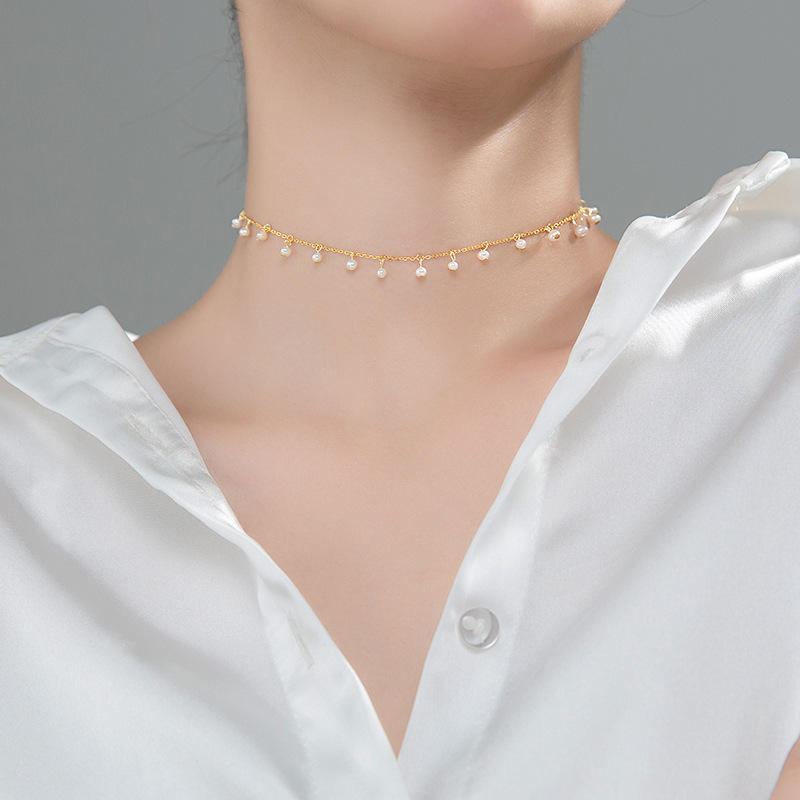 Collar de perlas barrocas