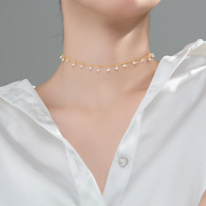Collar de perlas barrocas