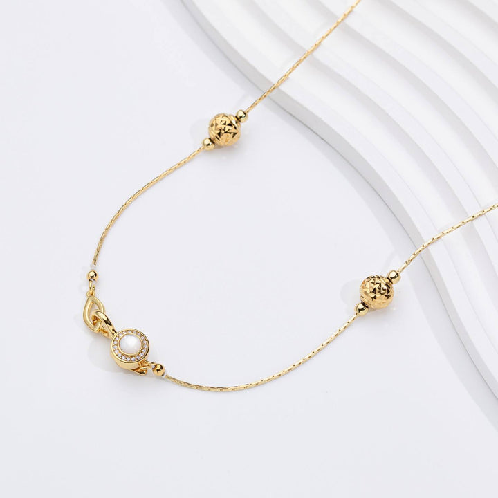 Gargantilla de perlas de agua dulce