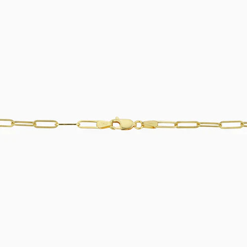 Pulsera de eslabones Venice | Oro blanco