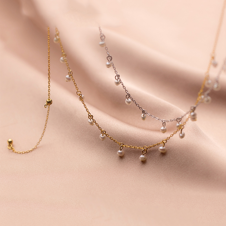 Collar de perlas barrocas