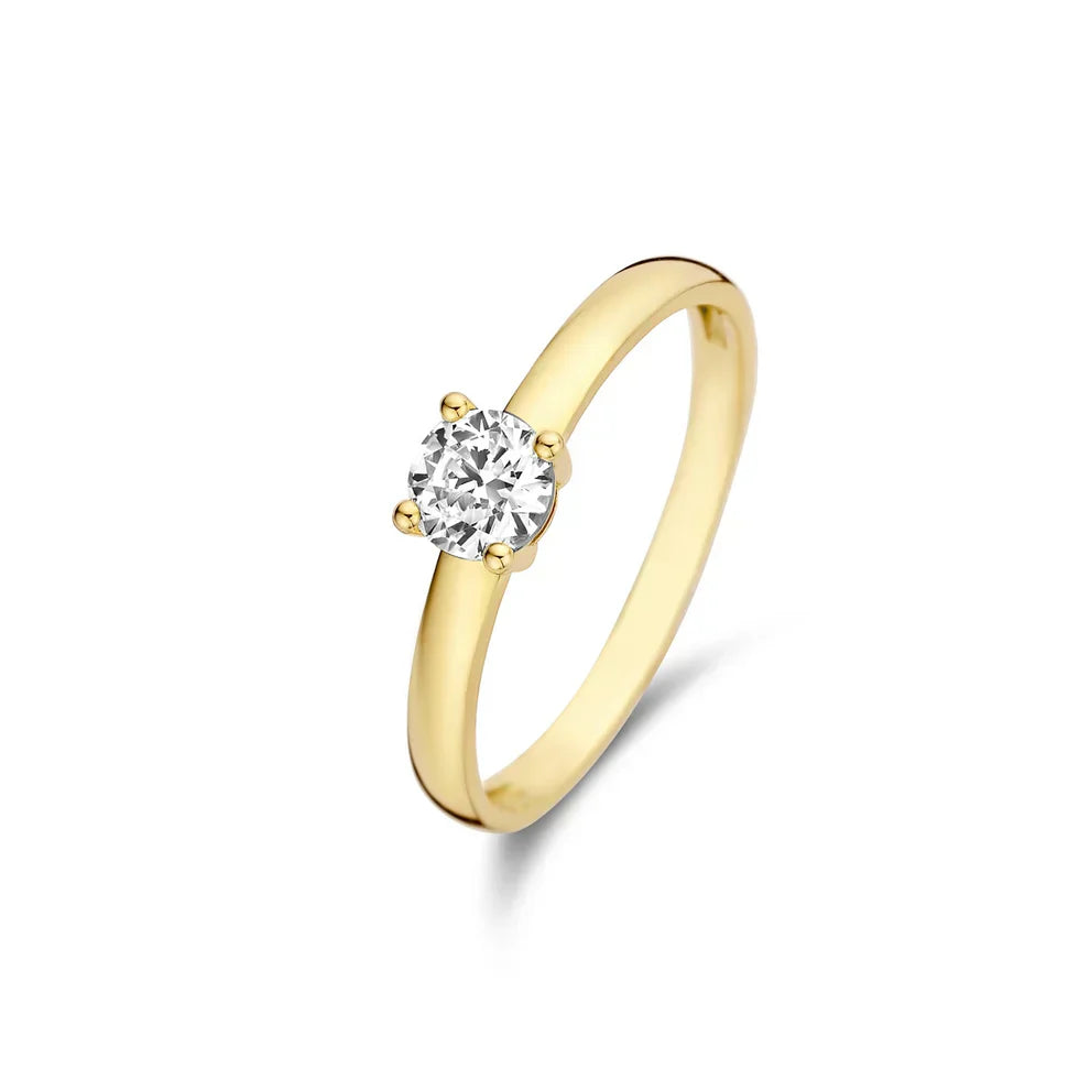 Anillo Mira Castelle | Oro blanco