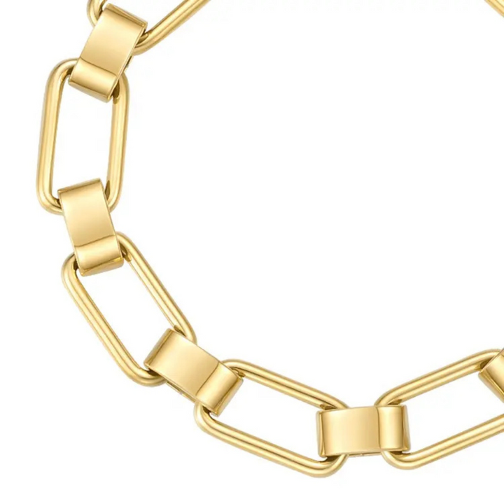 Luxe Rectangular Chain Bracelet