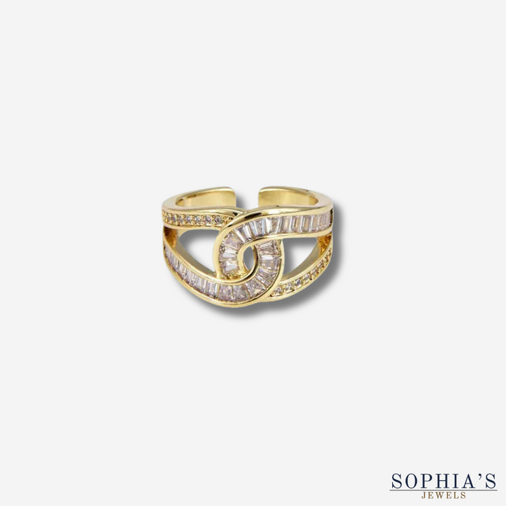 Elegant Knotted Adjustable Ring