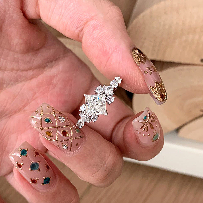 Anillo Vera Collette | Oro Blanco