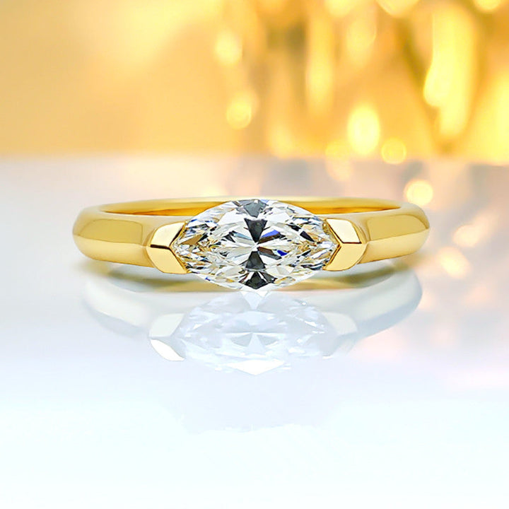 Anillo Cleo Arden | Oro Blanco