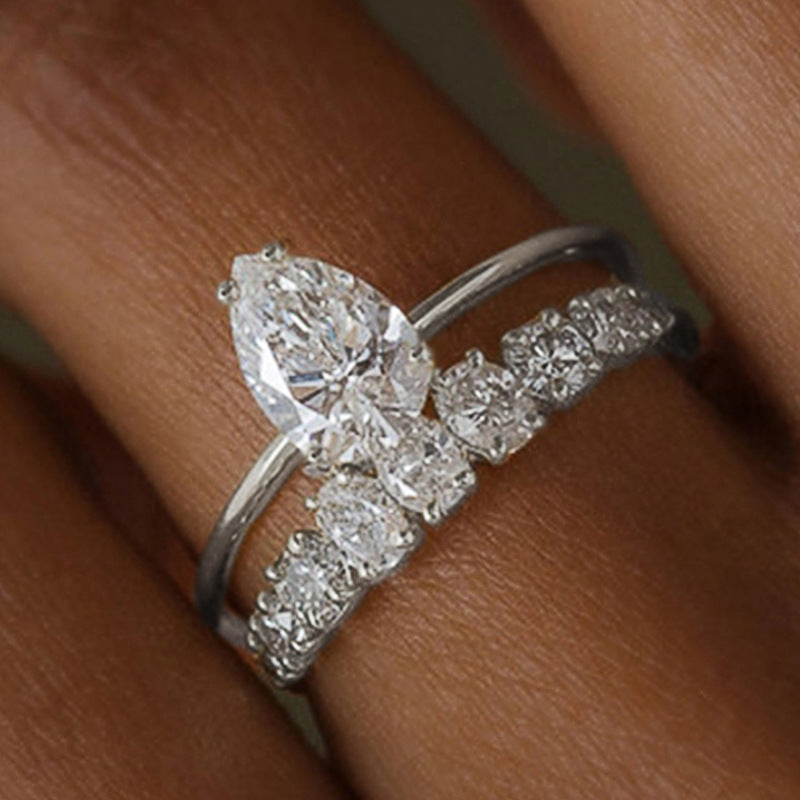 Anillo Vivienne Hartley | Oro Blanco