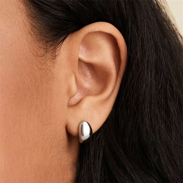 Pendientes Sabella Lucerna | Oro Blanco