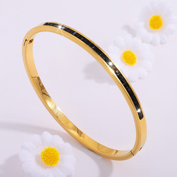 Pulsera Liora Bellanotte Púrpura | Dorado