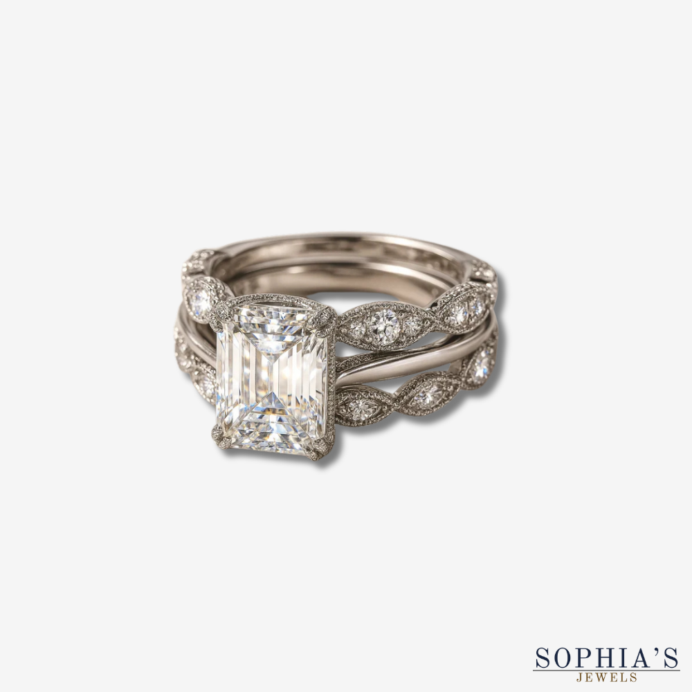 Vintage Silver Bright Layer Ring