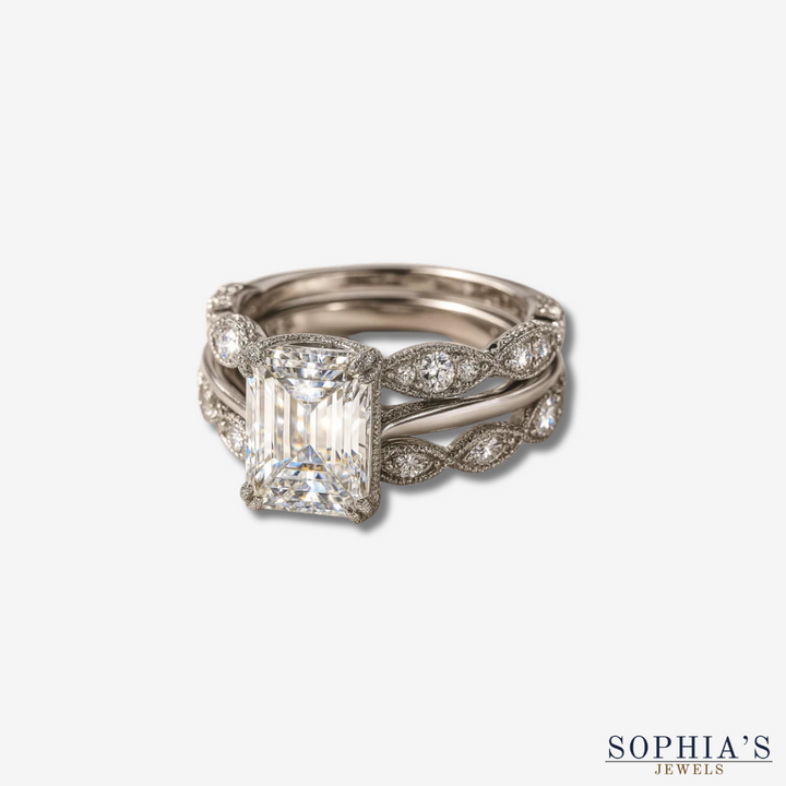 Vintage Silver Bright Layer Ring