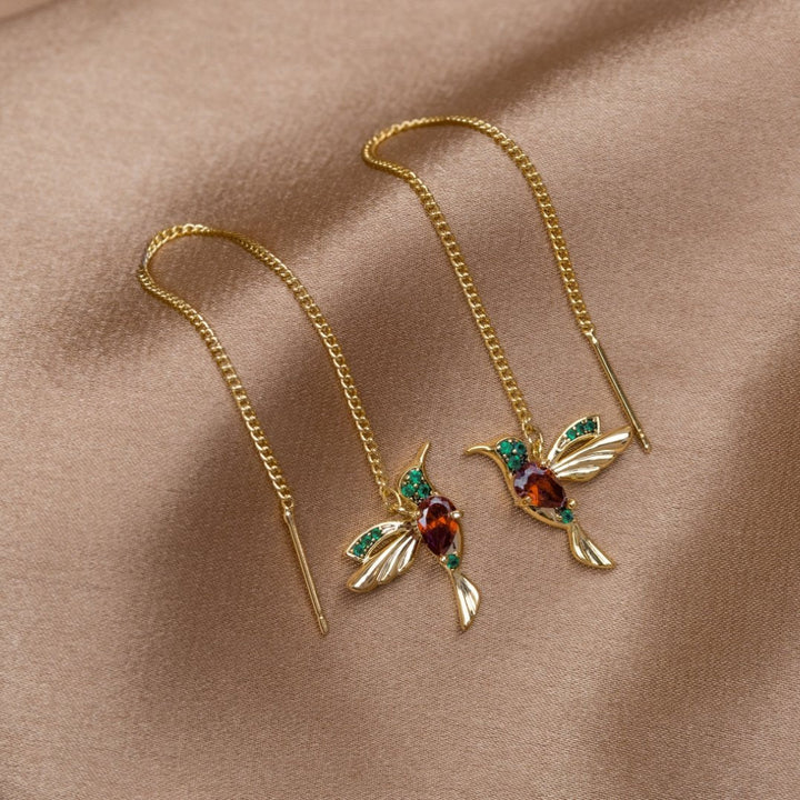 Pendientes de Colibrí Chic