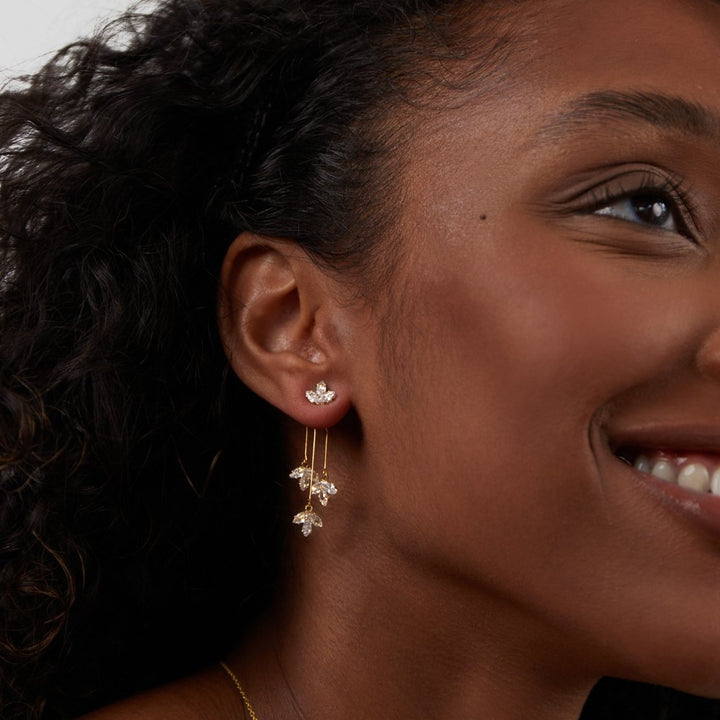 Pendientes Elegantes de Cascada