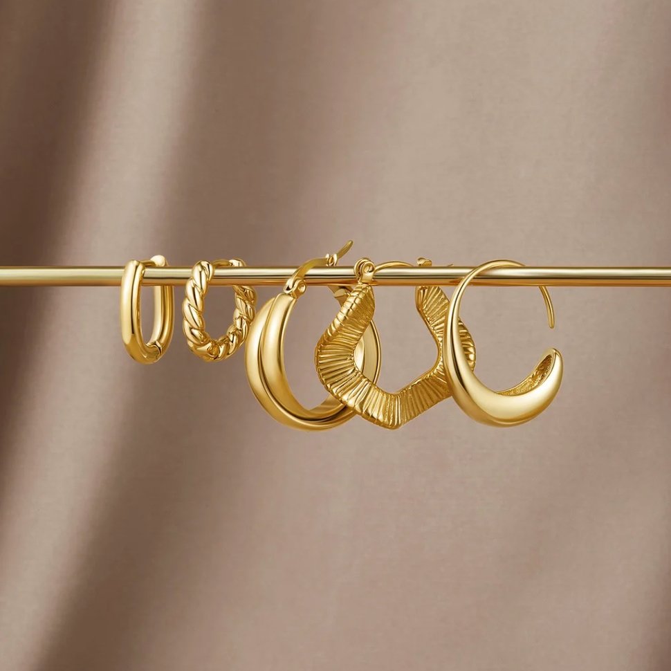 Pendientes Trenzados Luna