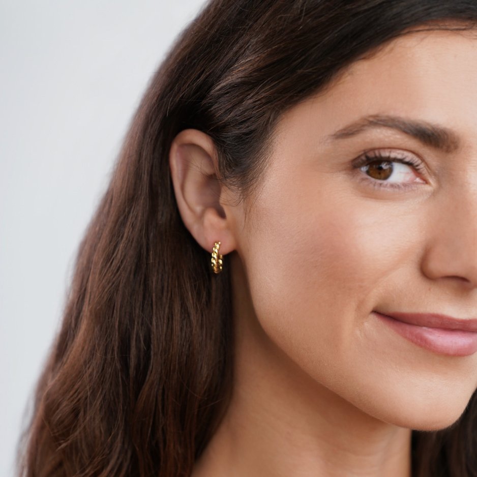 Pendientes Trenzados Luna