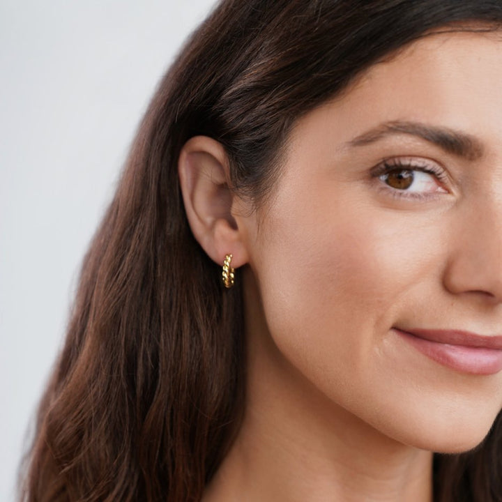 Pendientes Trenzados Luna